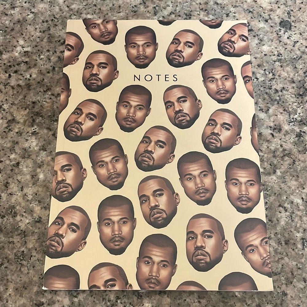 Kanye‎ West journal notebook